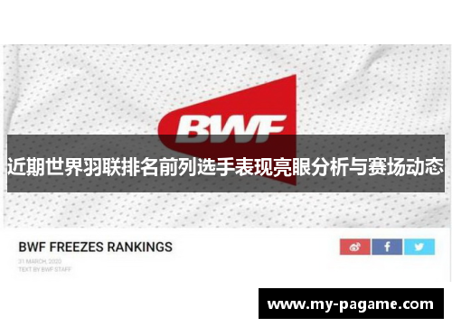 近期世界羽联排名前列选手表现亮眼分析与赛场动态
