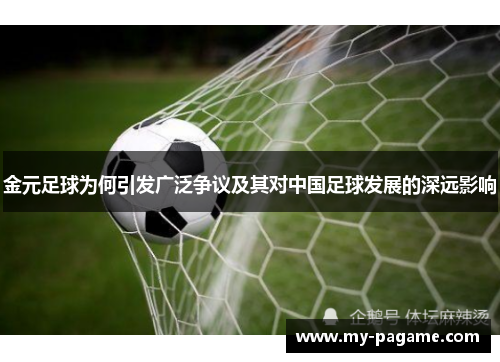 金元足球为何引发广泛争议及其对中国足球发展的深远影响