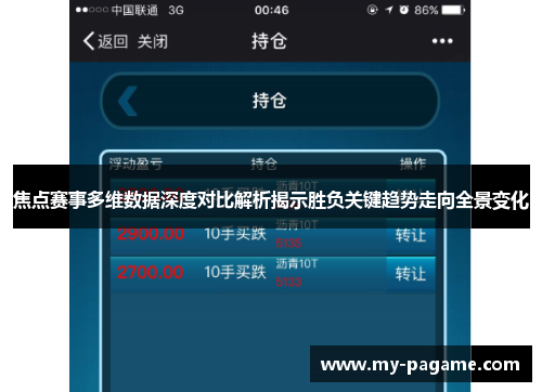 焦点赛事多维数据深度对比解析揭示胜负关键趋势走向全景变化 焦点赛事多维数据深度对比解析揭示胜负关键趋势走向全景变化